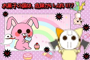 にゃんことお化けとお菓子の国～ほんわかアクションゲーム～ capture d'écran 1