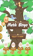Math BINGO Affiche