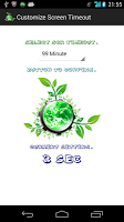 Customize Screen Timeout. Cartaz