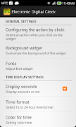 Elektroniczny zegar cyfrowy screenshot 5