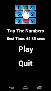 Touch the Numbers Android screenshot 1