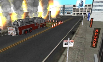 Fire Truck Parking 3D screenshot 1