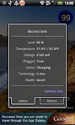 Battery Solo Widget screenshot 1