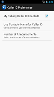 Talking Caller ID Gmail & SMS screenshot 3