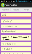 Fancy Text Pro تصوير الشاشة 1