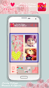 برنامه‌نما Lovely Collage Frames&Effects عکس از صفحه