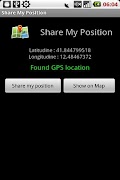 Share My Position স্ক্রিনশট 1