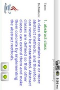 JAVA Vocabulary Screenshot 1