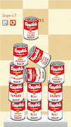 Stack soup cans! পোস্টার