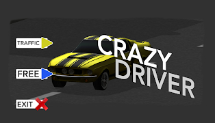 برنامه‌نما Crazy Driver 3D عکس از صفحه