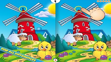 Easter App Find the Difference poster