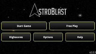 AstroBlast Cartaz