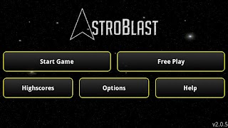 AstroBlast Plakat