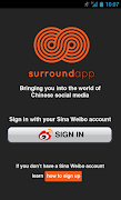 پوستر Surround App-Weibo in English