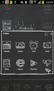 Blackboard go launcher theme syot layar 2