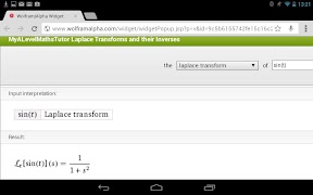 پوستر Laplace Transforms Calculator