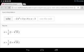 Inequalities Calculator ภาพหน้าจอ 4