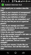 1 Schermata All Interview App Lite