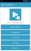 Touch speed game پوسٹر