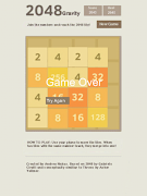برنامه‌نما 2048 Gravity عکس از صفحه