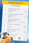 Speedy Track - Time Tracker পোস্টার