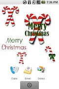 2 Schermata Candy Cane Sticker Pack