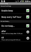 Watch beep poster
