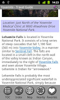 Yosemite NP - FREE Guide & Map screenshot 2