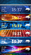Digital Clock Weather Widget ภาพหน้าจอ 1