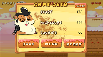 Super Hamster Runner syot layar 2