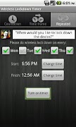 Wireless Lockdown Timer (Free) ảnh chụp màn hình 2