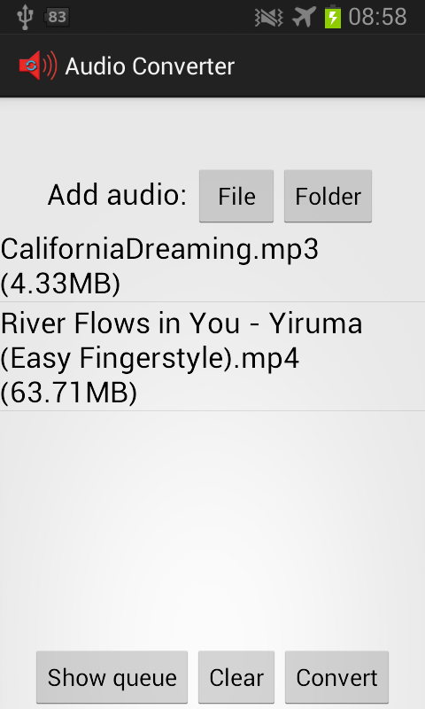 Audio Konverter APK Herunterladen