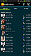 Quick Call Recorder screenshot 1