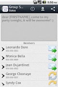 Group SMS screenshot 2