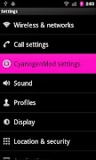 Basic Pink for CM7 screenshot 3