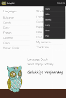 Polyglot Multilanguage Plakat