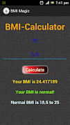 BMI Magic Free اسکرین شاٹ 1