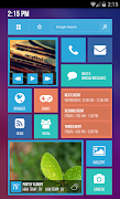 Tile UI Theme captura de pantalla 1