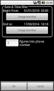 Mini Call Duration 스크린샷 2