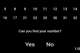 7 Schermata Numero magico