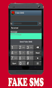 Fake SMS syot layar 1