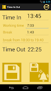 Time In Out تصوير الشاشة 1