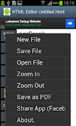 HTML Editor imagem de tela 2
