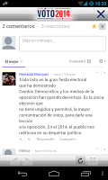 Voto 2014 Screenshot 1