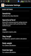Pedometer ภาพหน้าจอ 5