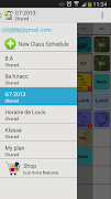 ClassShare Horaire Scolaire capture d'écran 5