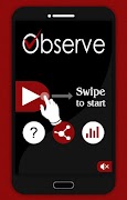 Observe الملصق