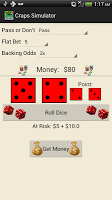 Craps Simulator - Statistics screenshot 5