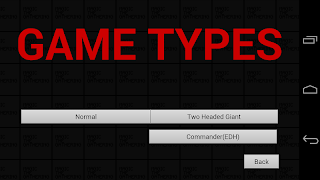 Magic The Gathering:HP Tracker screenshot 1