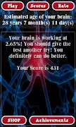 برنامهنما Brain Age Test Free عکس از صفحه